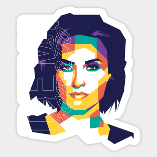 Demi Levato On WPAP Sticker